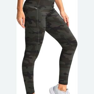 Athleta Olive Camo High-Rise Performance Leggings Size S